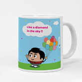 Jungle-Jalebi Happiness Kids Coffee Mug, Blue-325 ML